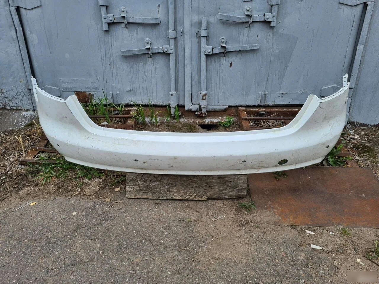 Задний бампер Audi A4 B8 рестайлинг (2011—2015)