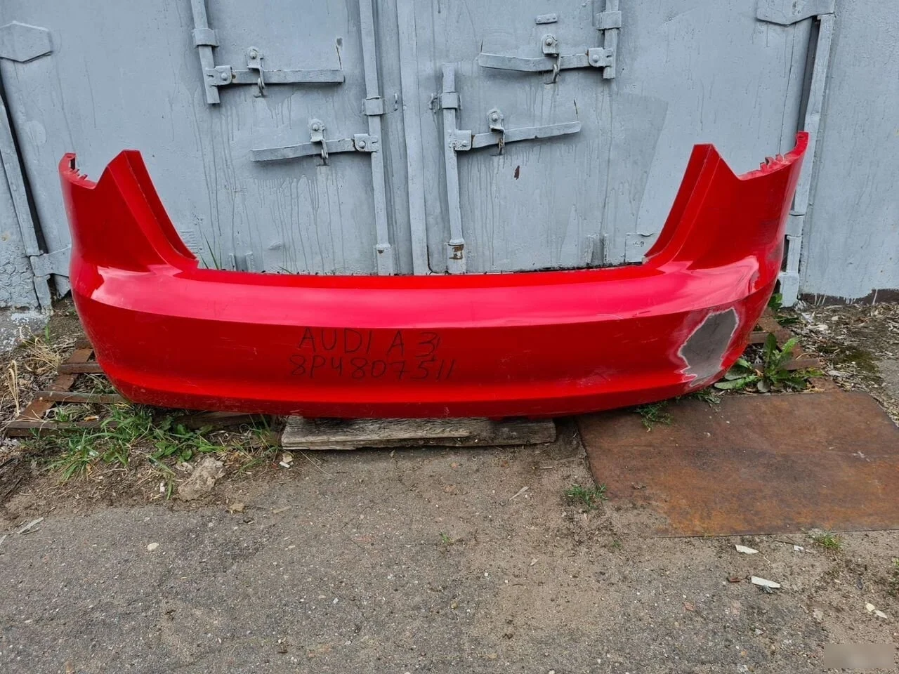 Задний бампер Audi A3 8P рестайлинг 2 (2008—2013)