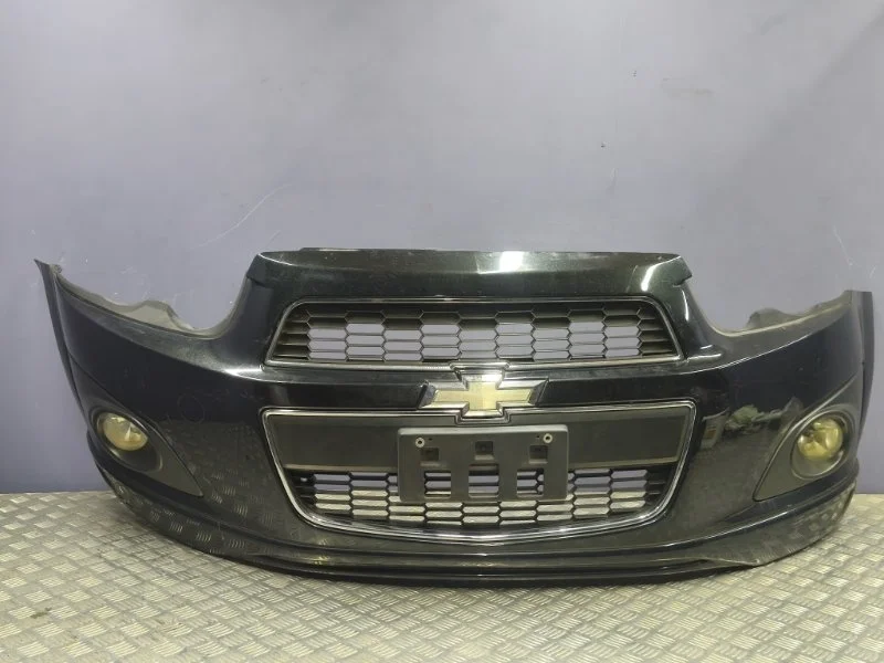 Бампер передний Chevrolet Aveo 2014 42341511 T300 F16D4