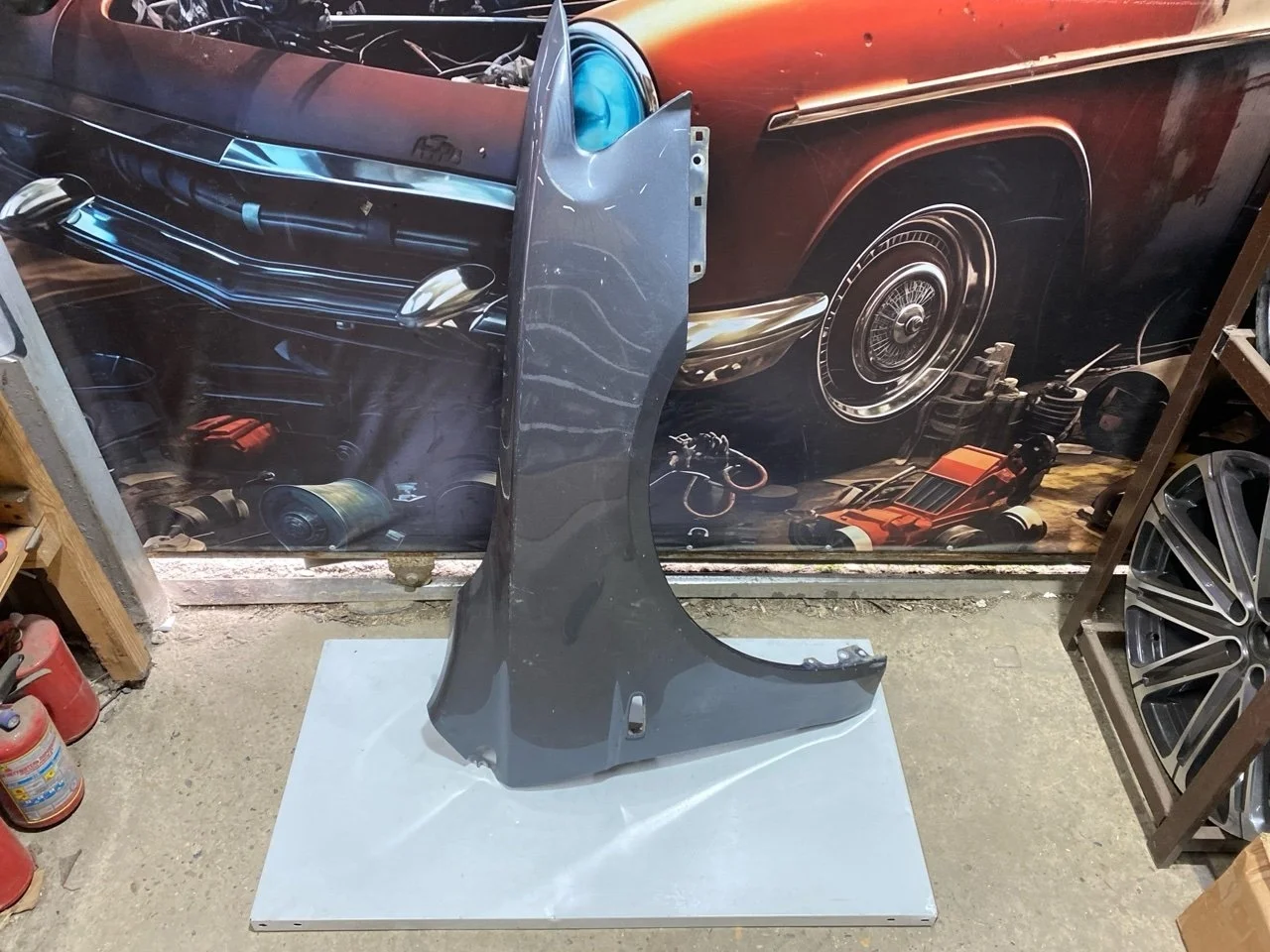 Крыло Mitsubishi Lancer 10 2007-2010 5220C528, переднее правое