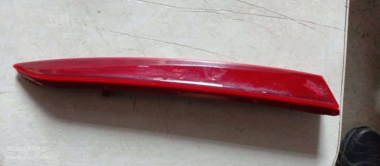 Катафот бампера Hyundai Solaris 2020 92406H50, задний правый