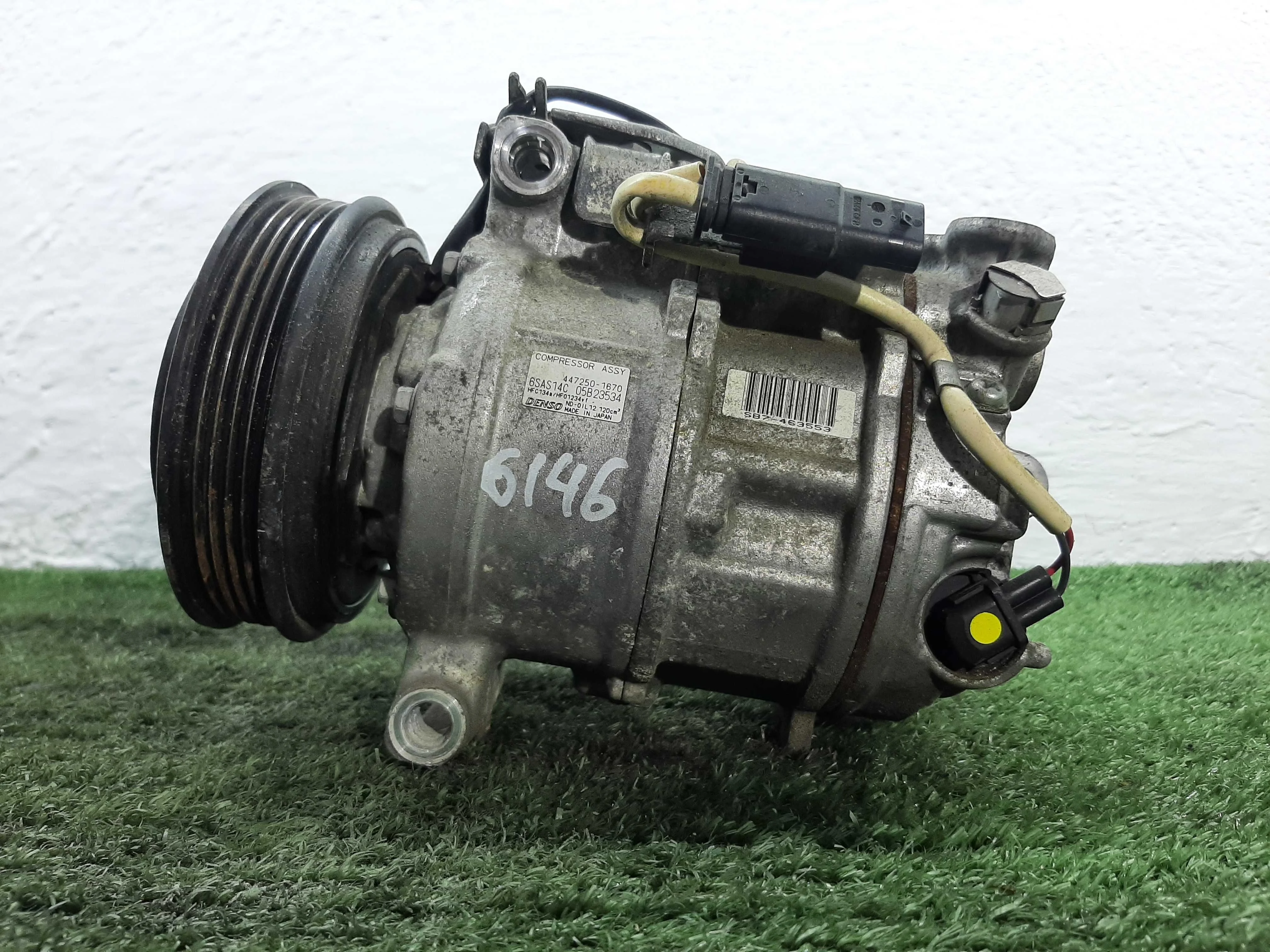 Компрессор кондиционера Mercedes CLA (C117) рестайлинг 2016 - 2019 бензин 2.0 Автомат