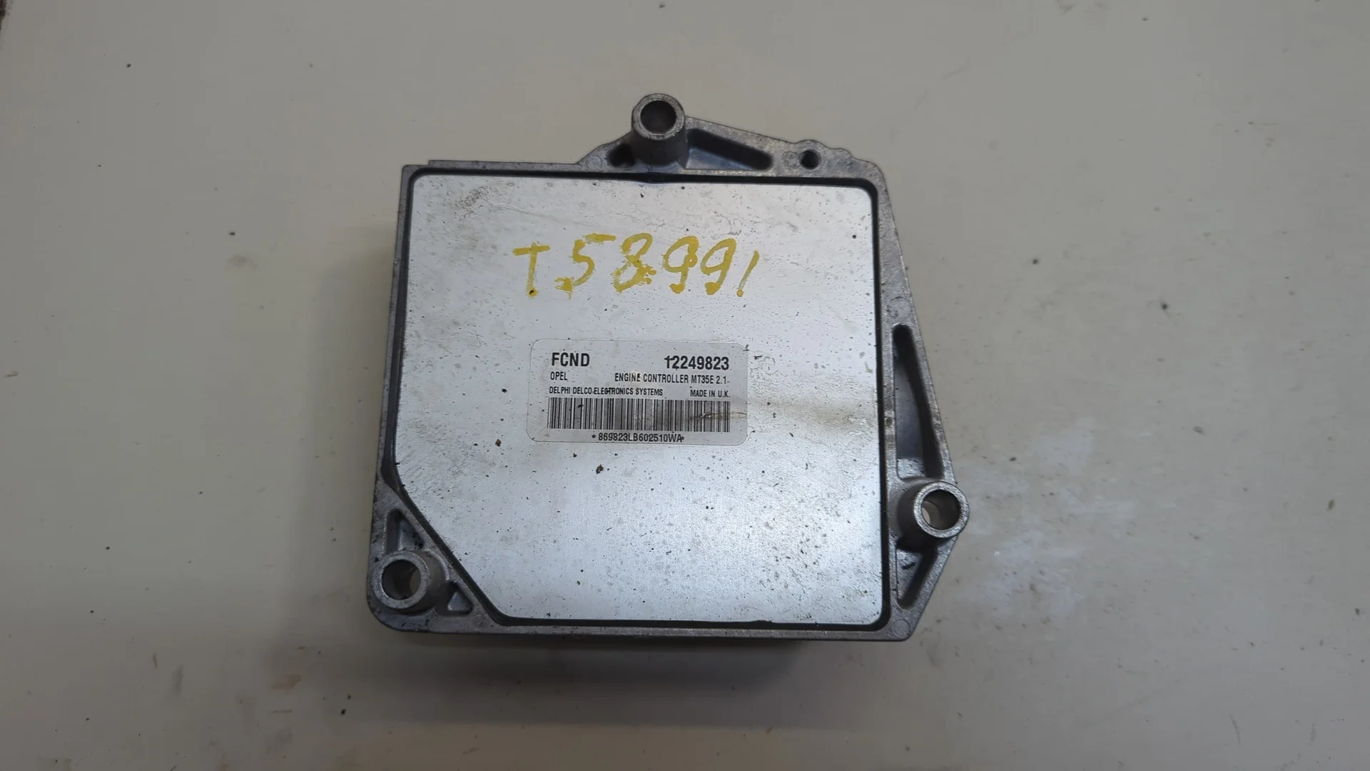 Блок управления двигателем Opel Meriva 2003-2010 Минивэн КПП 5-ст.мех.(МКПП) Z16XEP Бензин 1.6 л Инжектор