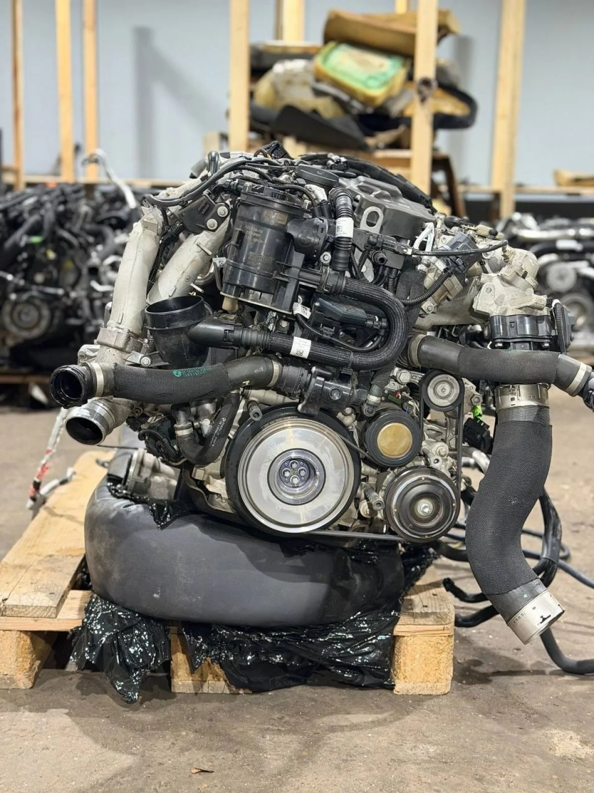 Двигатель BMW B57D30B mild hybrid