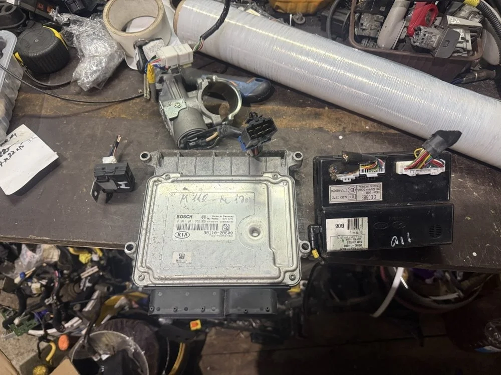 комплект эбу мозги kia ceed ed G4FA дорестаил