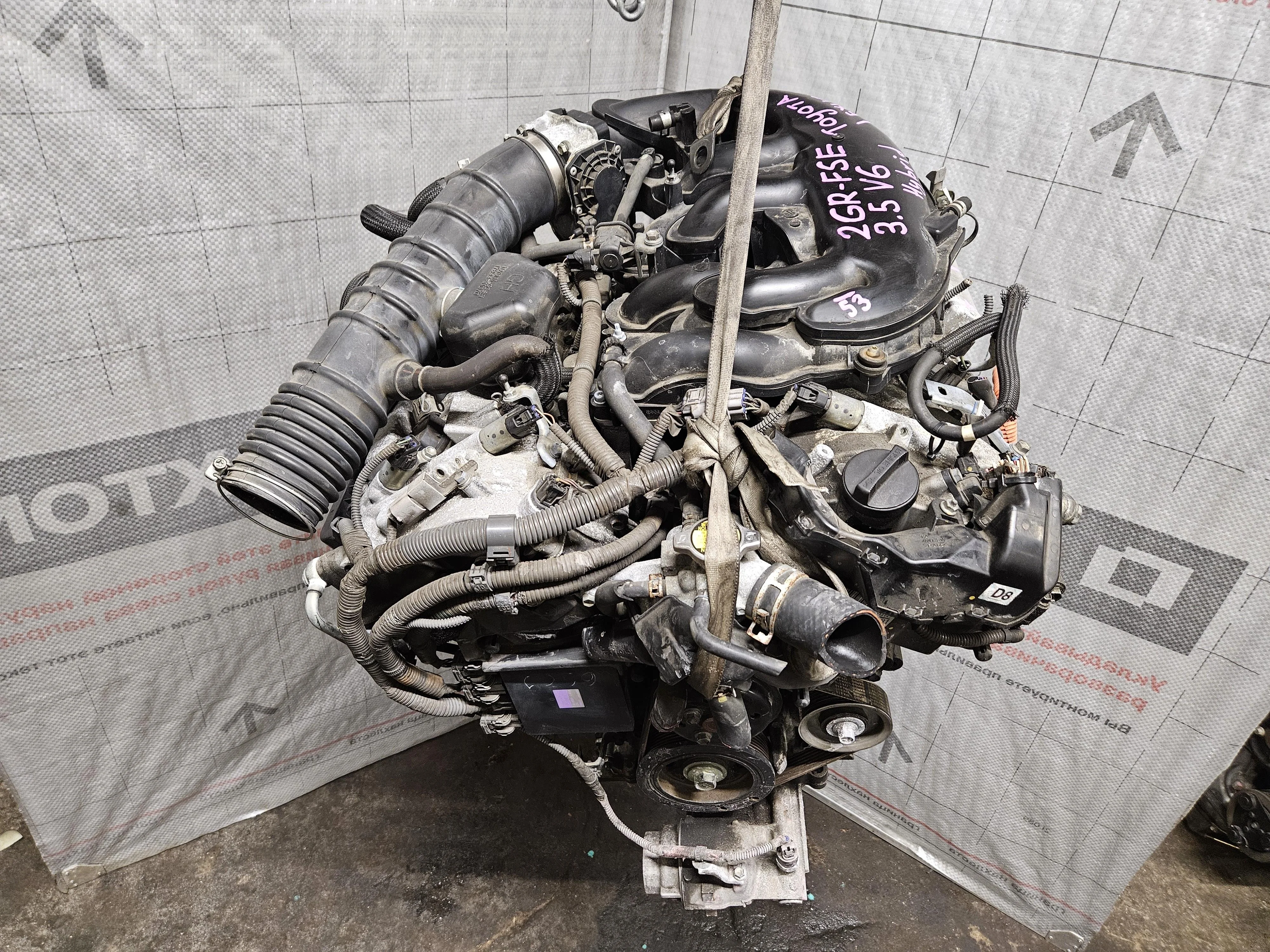 Двигатель 2GR-FSE 3.5 Lexus GS 450h IS 350