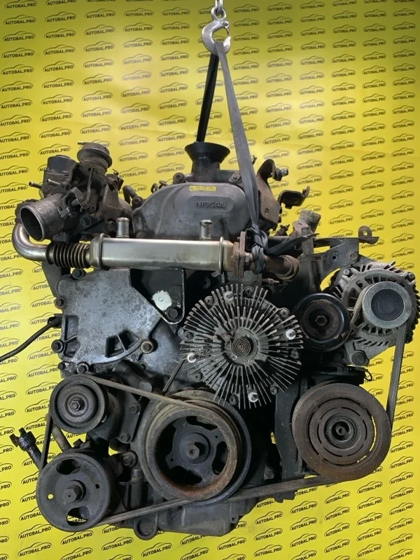 Двигатель Nissan Pathfinder (R51M) 2004-2013 2005 10102EB30A ВНЕДОРОЖНИК 2.5 D YD25DDTI
