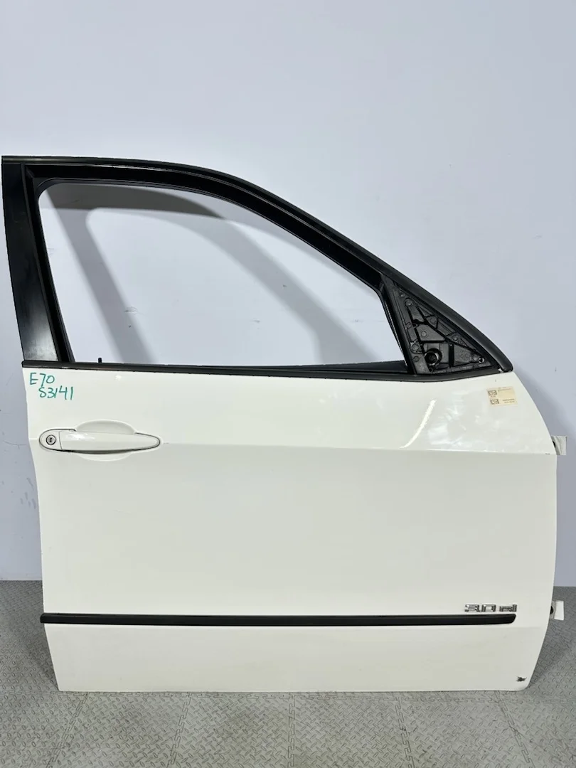 ДВЕРЬ BMW X5 41517211424 ПЕРЕДНЯЯ ПРАВАЯ белый S3141