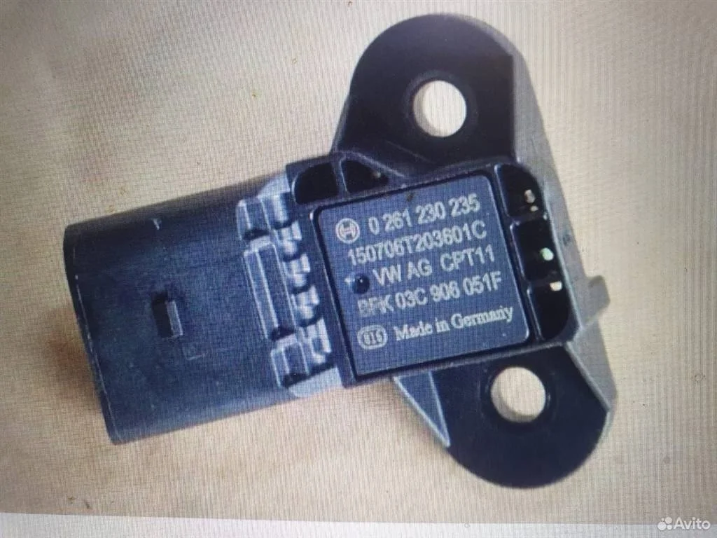 Датчик абсолютного давления Audi A8 D4 (2010—2014) 4,2