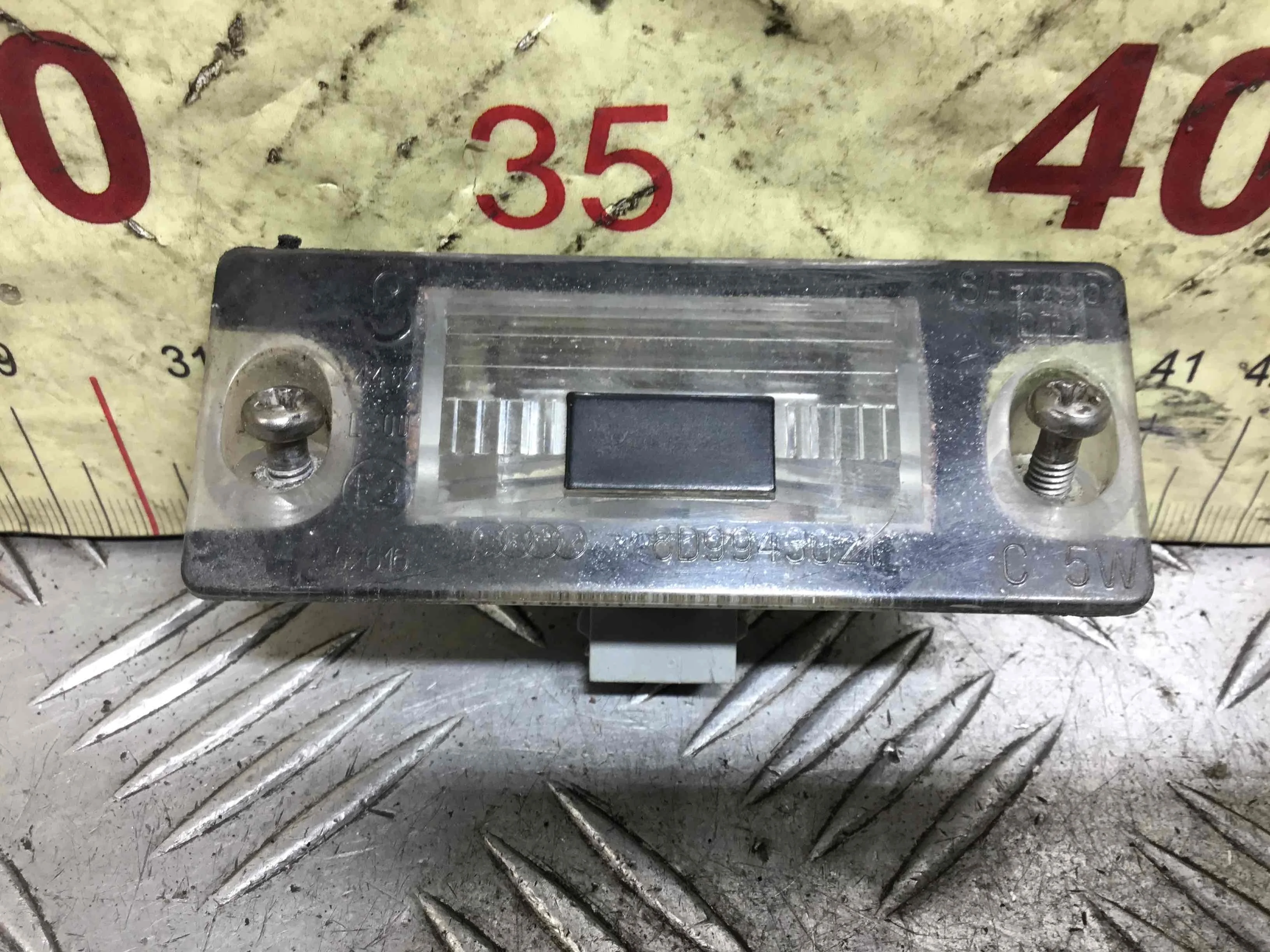 Подсветка номера Audi A3 8L (1996-2000) бензин 1.8 i Автомат Х/б