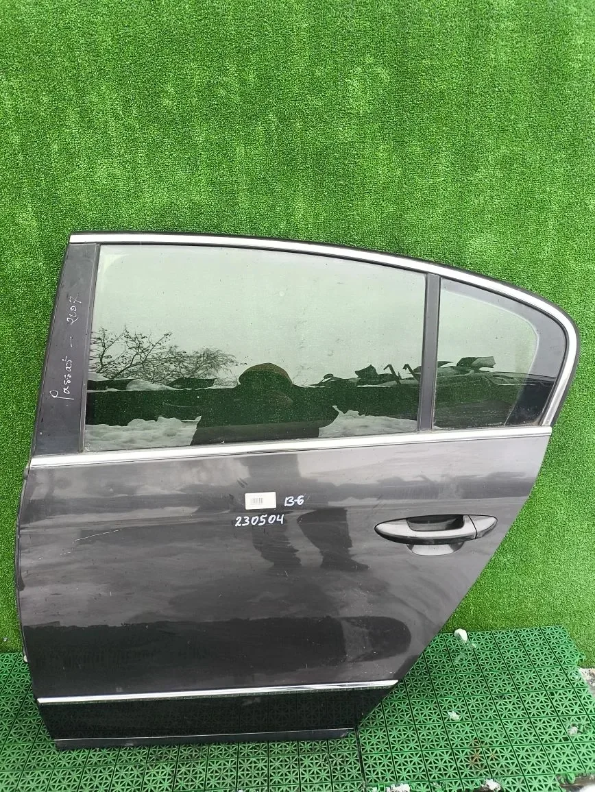 Дверь VOLKSWAGEN PASSAT B6 2005- задняя седан левая серая б/у PASSAT B6(2005-2010)