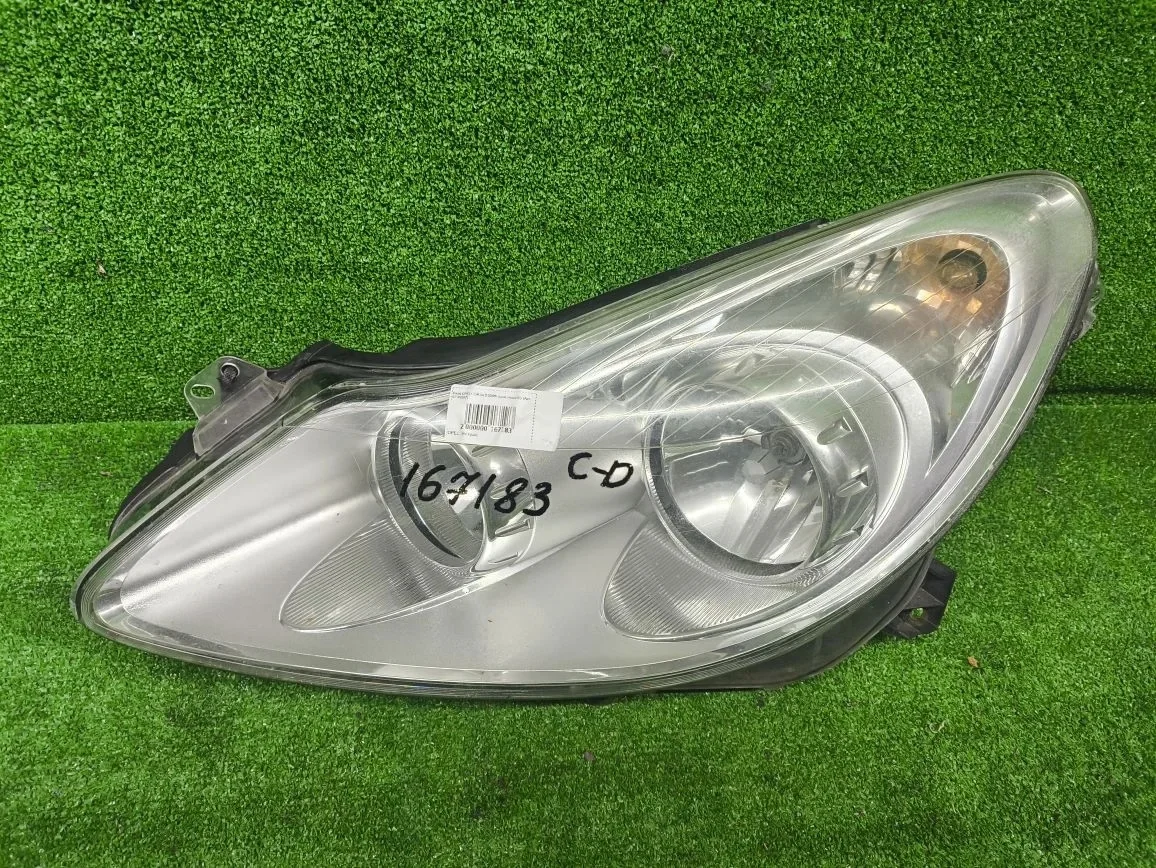 Фара OPEL CORSA D 2006- хром левая б/у CORSA D(2006-2014)