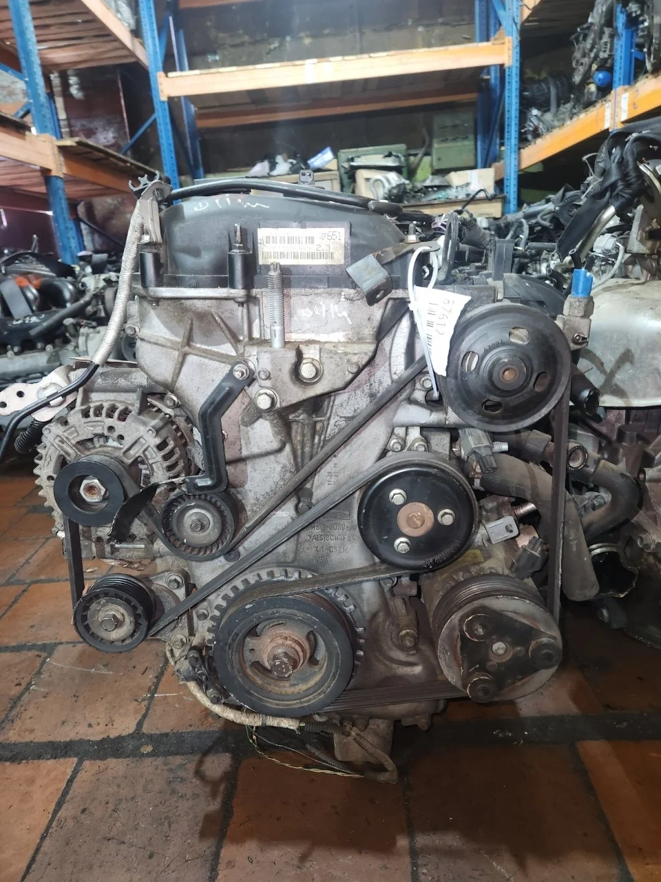 Двигатель Ford Mondeo 4 2007-2014 1469080 4 SEBA 2.3Л 160ЛС