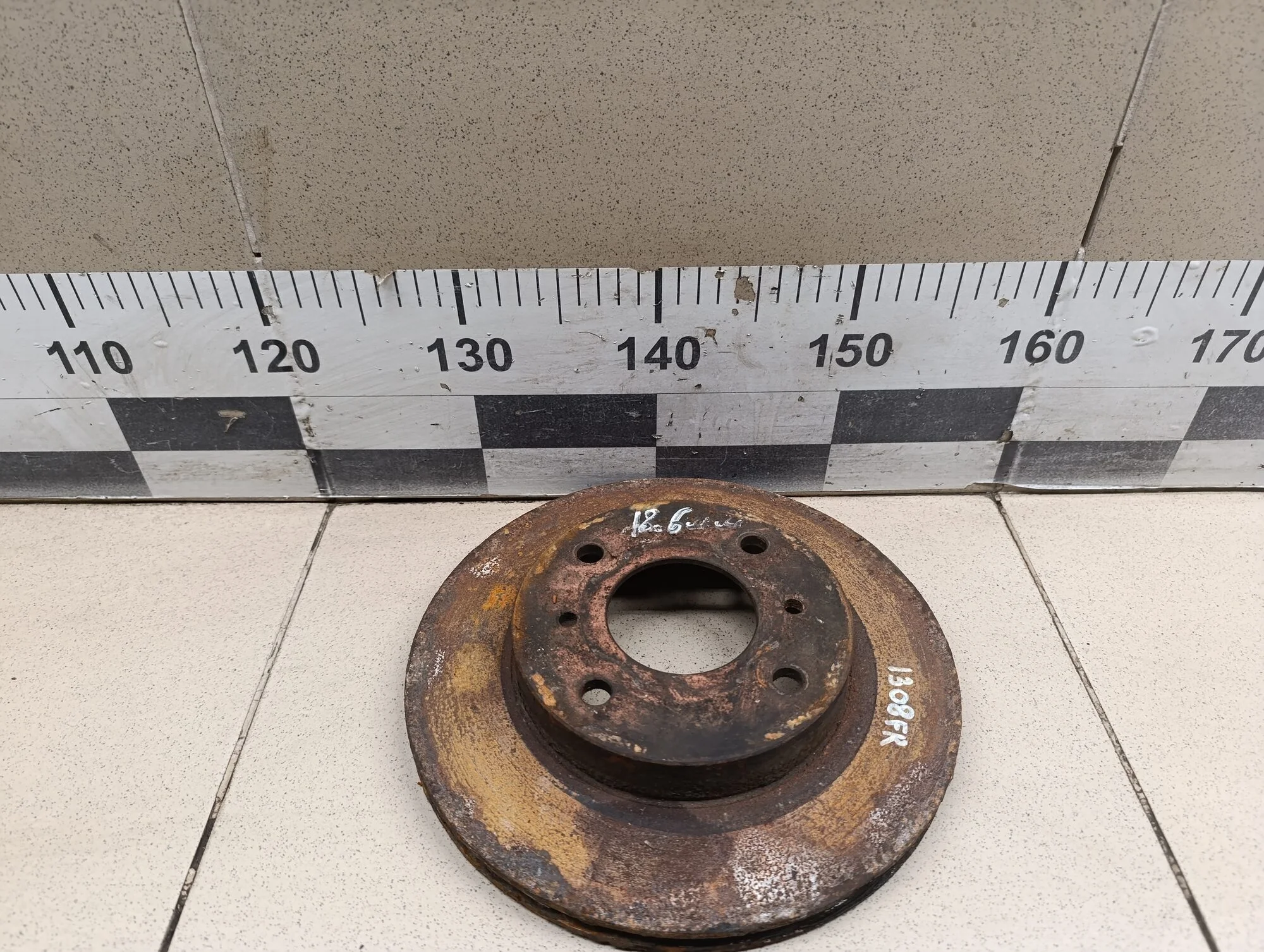 Диск тормозной передний вентилируемый Almera Classic (B10) 2006-2013