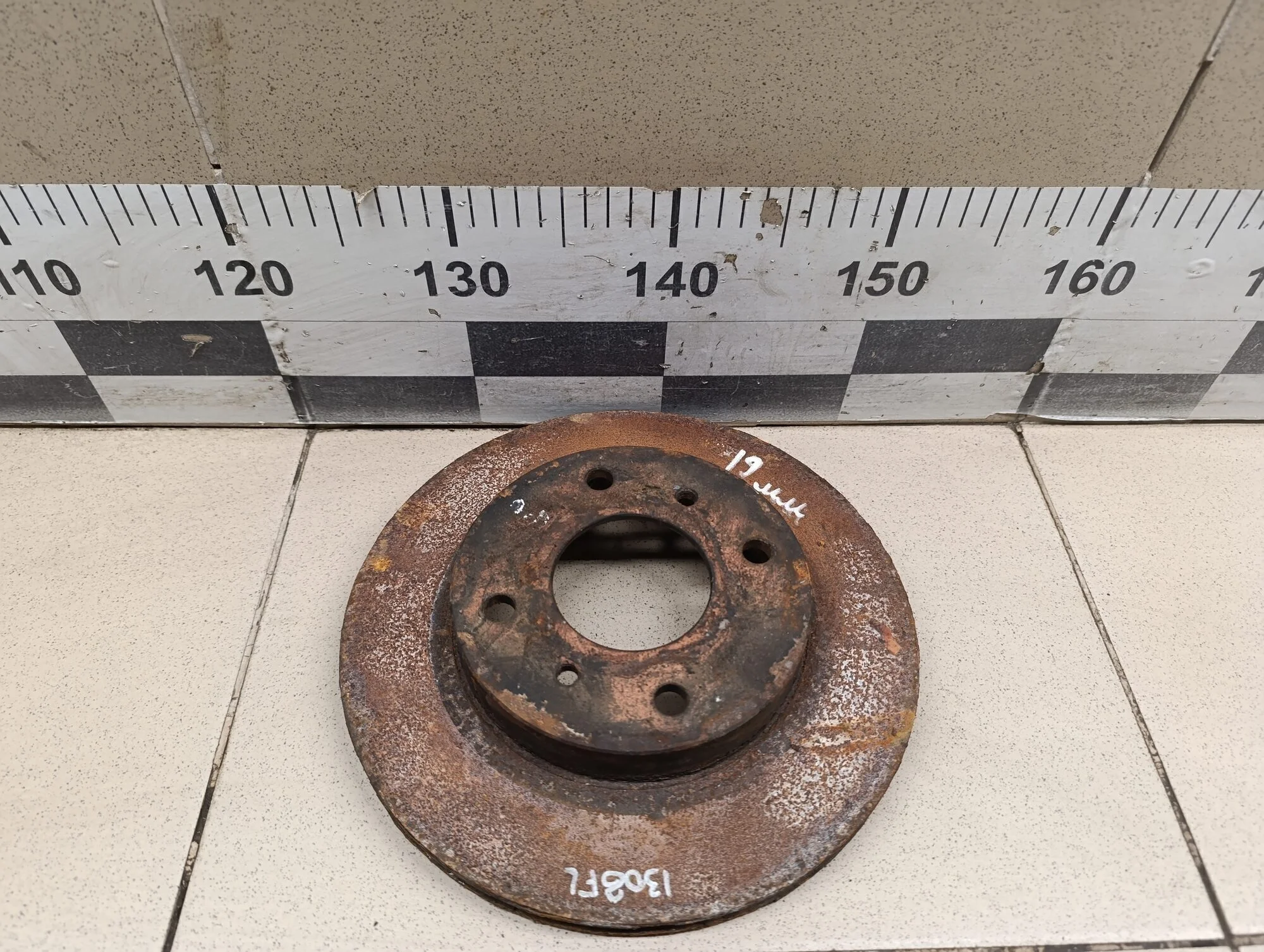 Диск тормозной передний вентилируемый Almera Classic (B10) 2006-2013