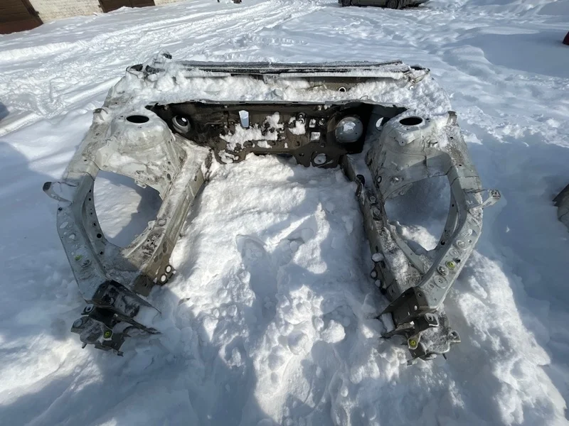 Панель кузова передняя с лонжеронами Toyota Camry 2021 5710106900 GSV70 3.5 2GR-FKS