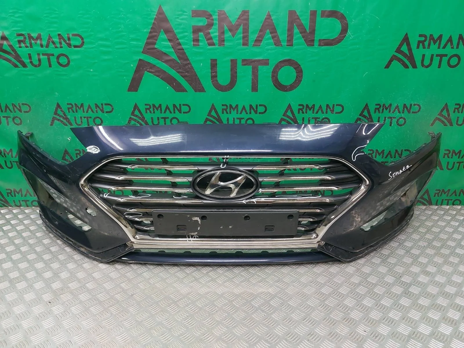 Бампер Hyundai Sonata 2017-2019 LF