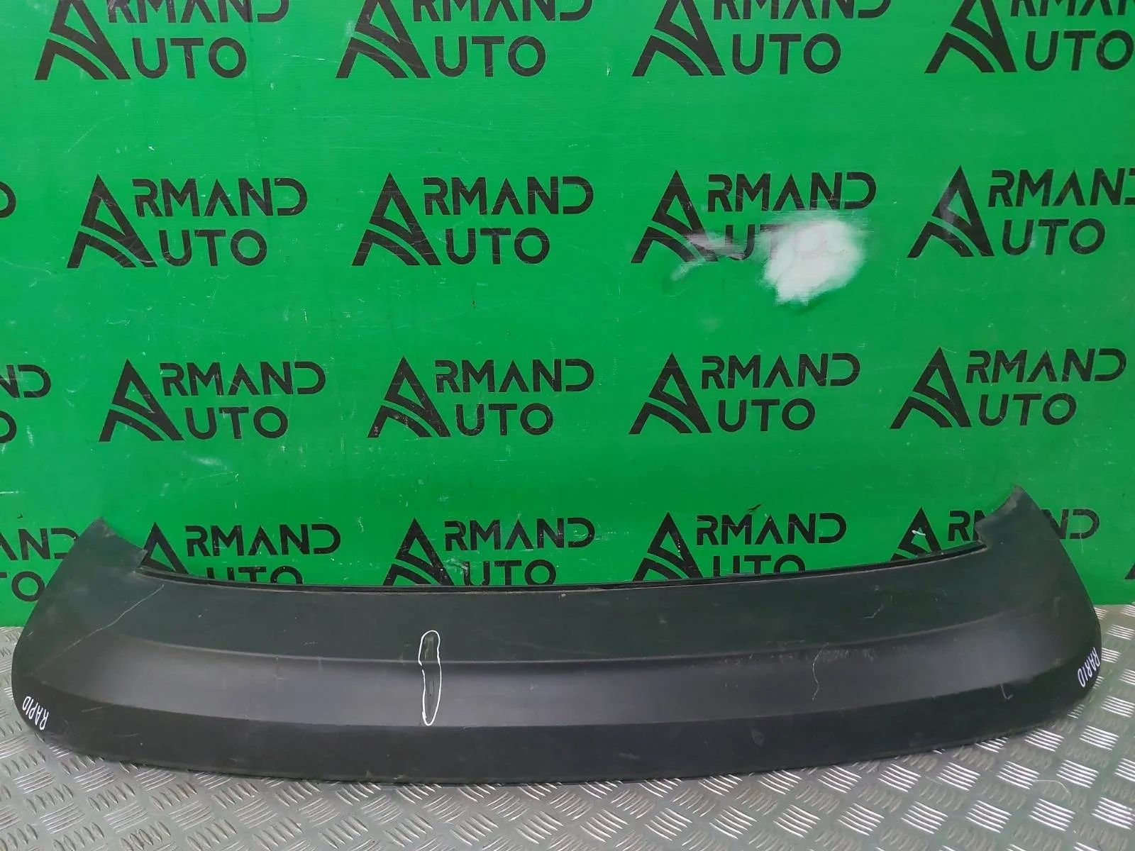 Юбка бампера Skoda Rapid 2014-2020