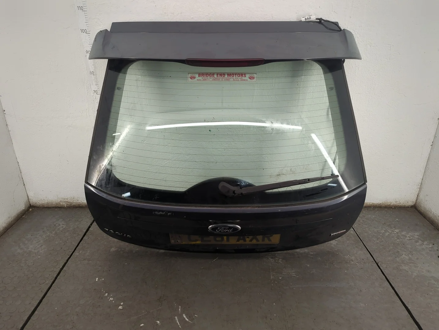 Крышка (дверь) багажника Ford Focus 2 2008-2011 Хэтчбэк 5 дв.