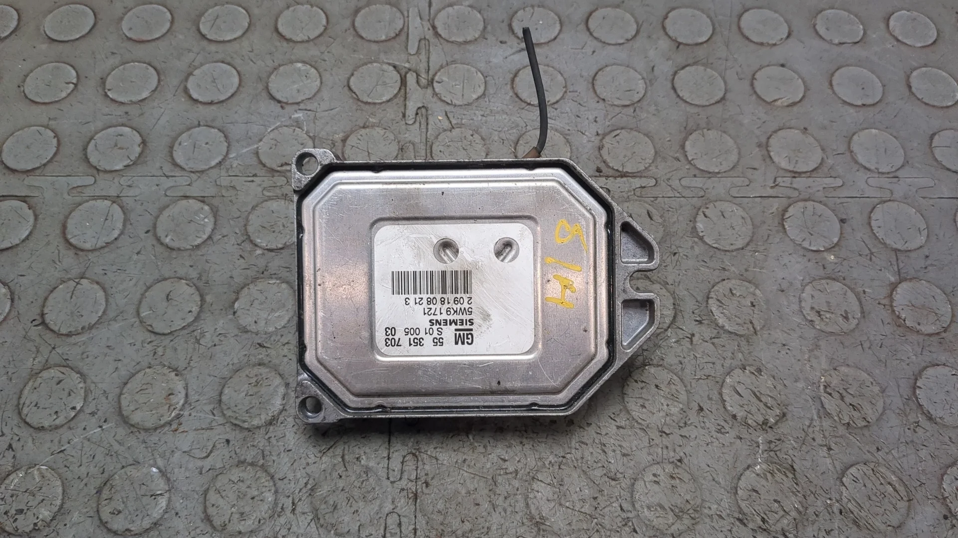 Блок управления двигателем Opel Zafira A 1999-2005   Z18XE