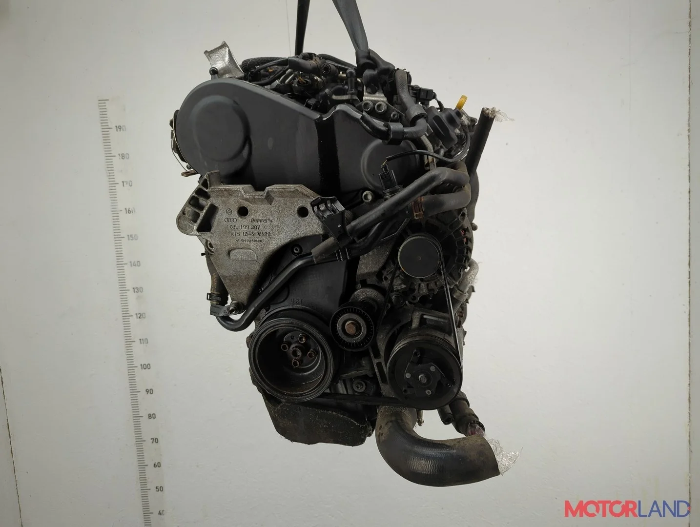 Двигатель (ДВС) Skoda Yeti 2009-2018 КПП 6-ст.мех 4х4 (МКПП) CFHC Дизель 2 л TDI