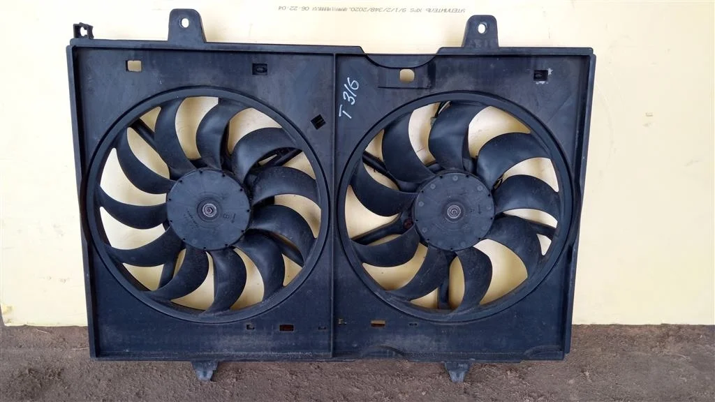 Б.у. диффузор радиатора NISSAN X-TRAIL T31 NISSAN X-TRAIL T31 QR25 2007