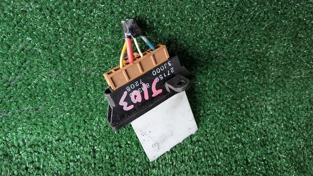 Б.у. резистор печки NISSAN QASHQAI J10 NISSAN QASHQAI J10 MR20DE 2007