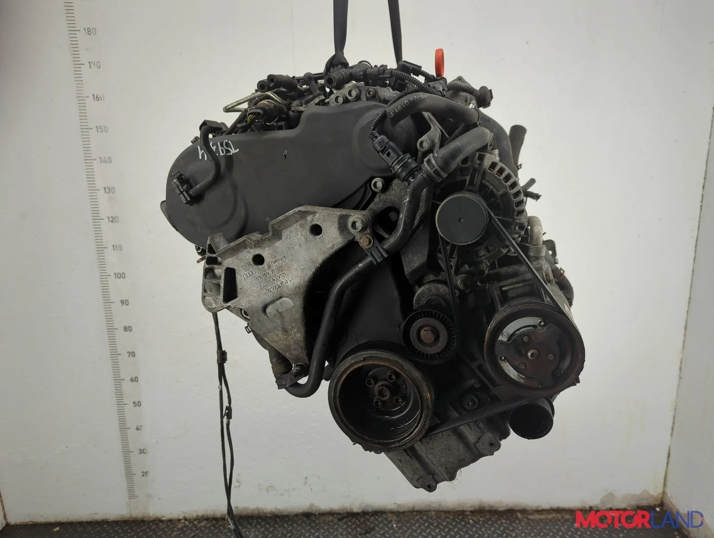 Двигатель (ДВС) Seat Leon 2 2005-2012 КПП 5-ст.мех.(МКПП) CAYC Дизель 1.6 л TDI