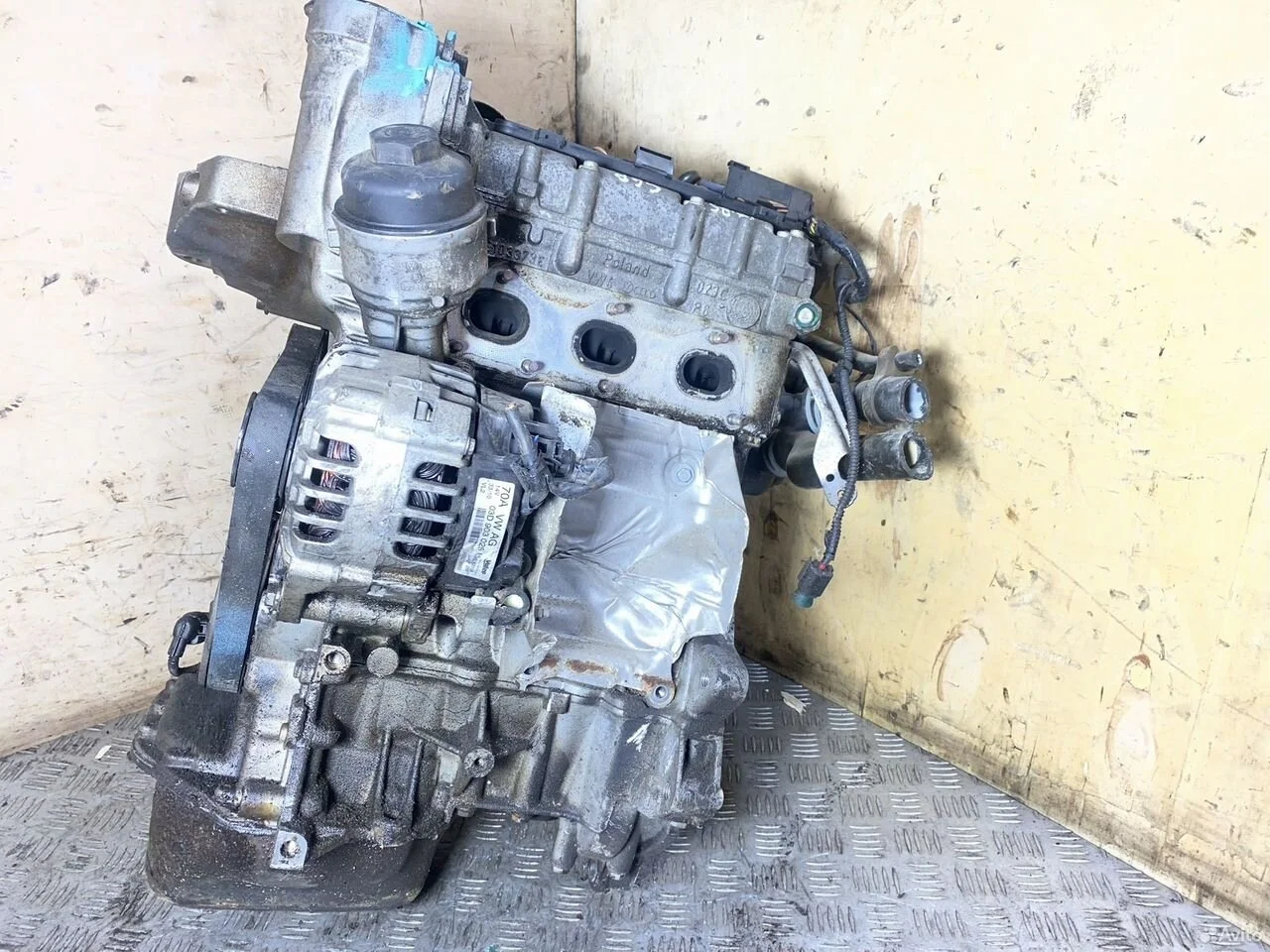 Двигатель 1.2 cgpa volkswagen polo skoda fabia