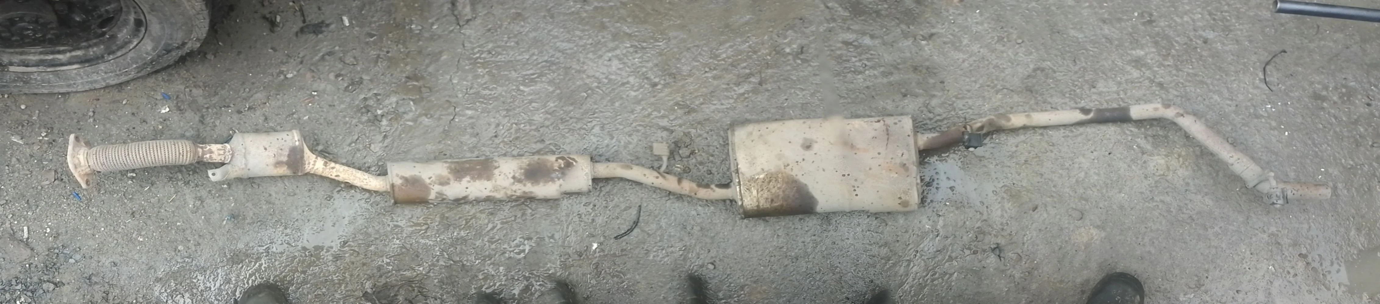 Выхлопная система Renault Duster I рестайлинг (2015—2021)