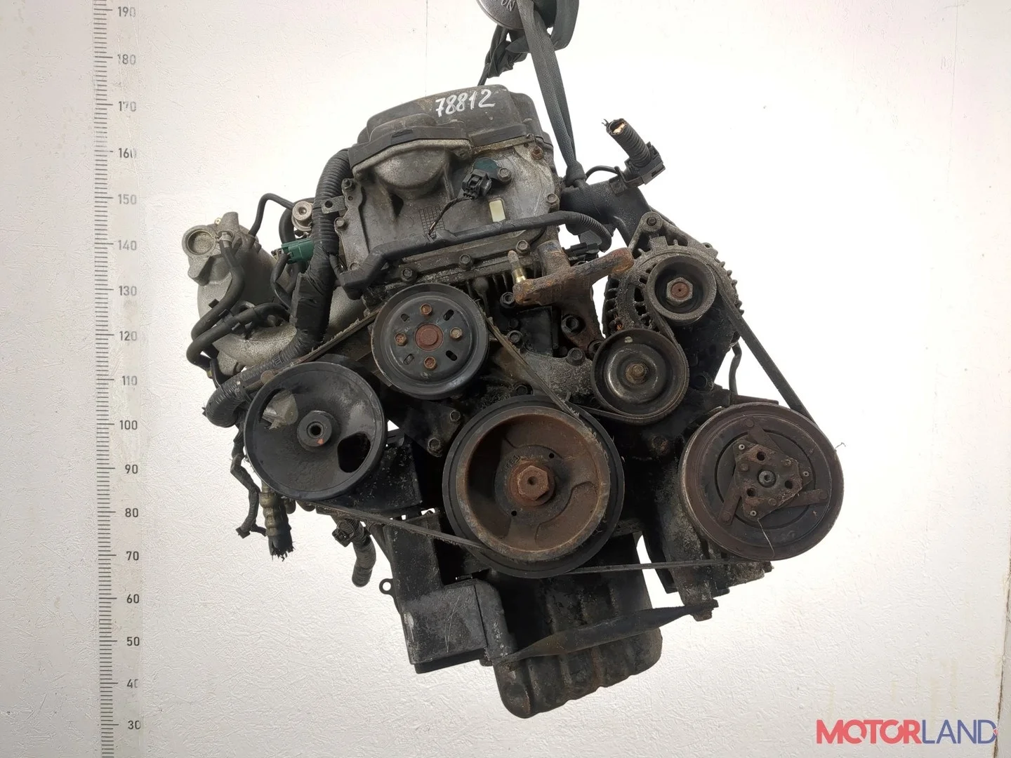 Двигатель (ДВС) Nissan Almera N16 2000-2006 КПП 5-ст.мех.(МКПП) QG18DE Бензин 1.8 л Инжектор