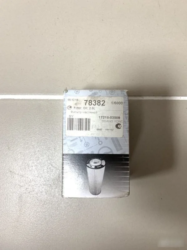 Фильтр масляный SsangYong Actyon I (2005—2011) новый
