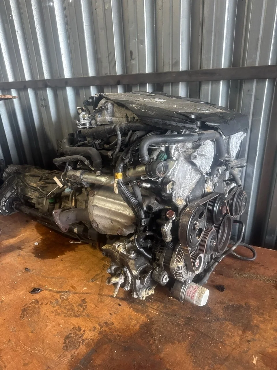 Двигатель Infiniti FX35 M35 2003-2008 101029W2AD VQ35DE FX35/M35