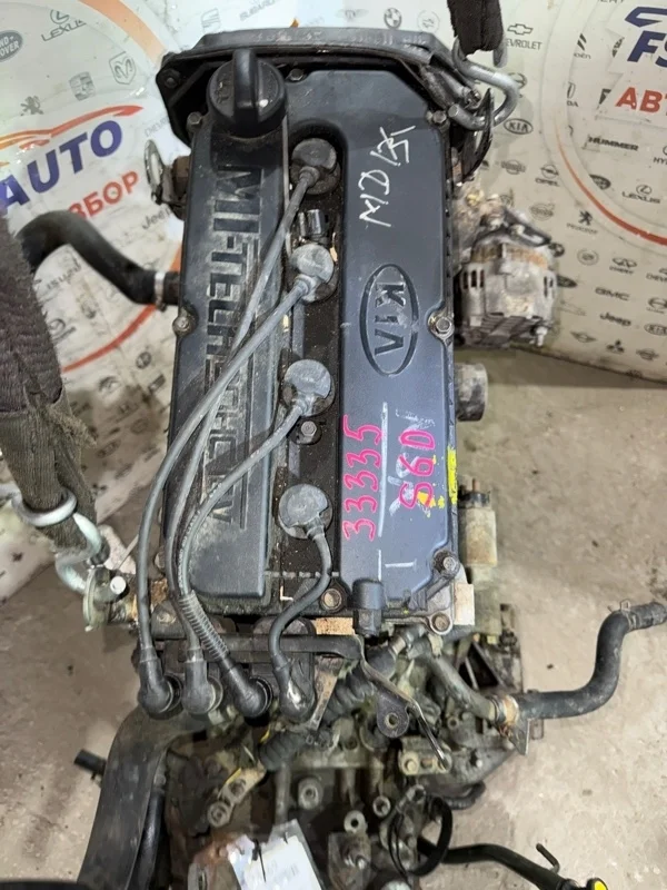 Двигатель Kia Spectra 2011 1.6 S6D