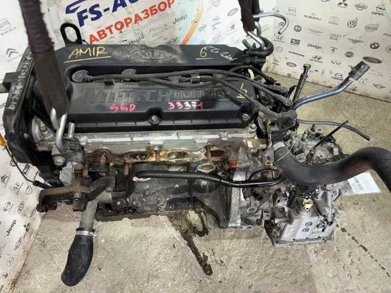 Двигатель Kia Spectra 2011 1.6 S6D