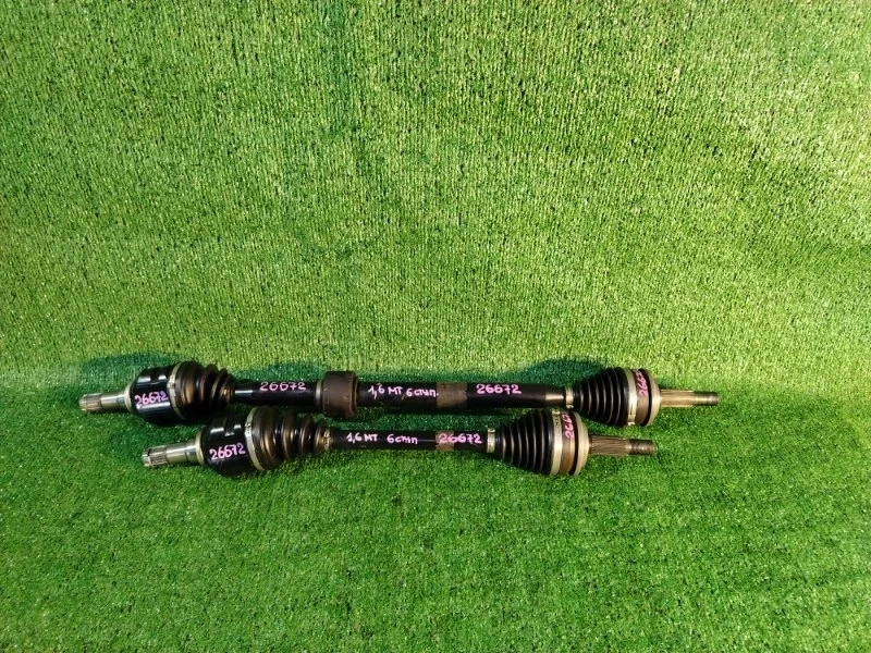 Привод Toyota Corolla 2011 4341002580 E150 1ZRFE, передний правый