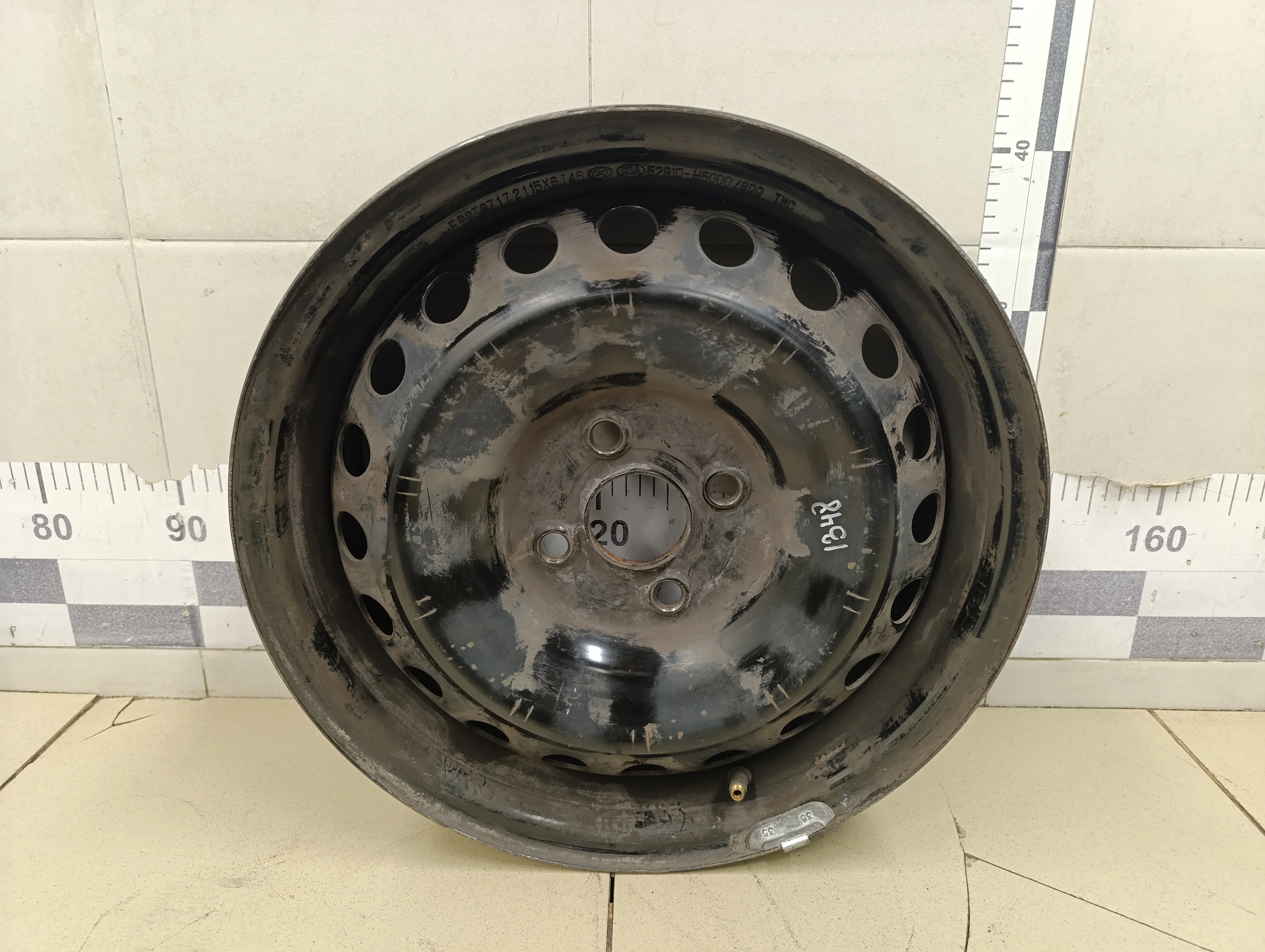 Диск колесный железо Solaris 2017>