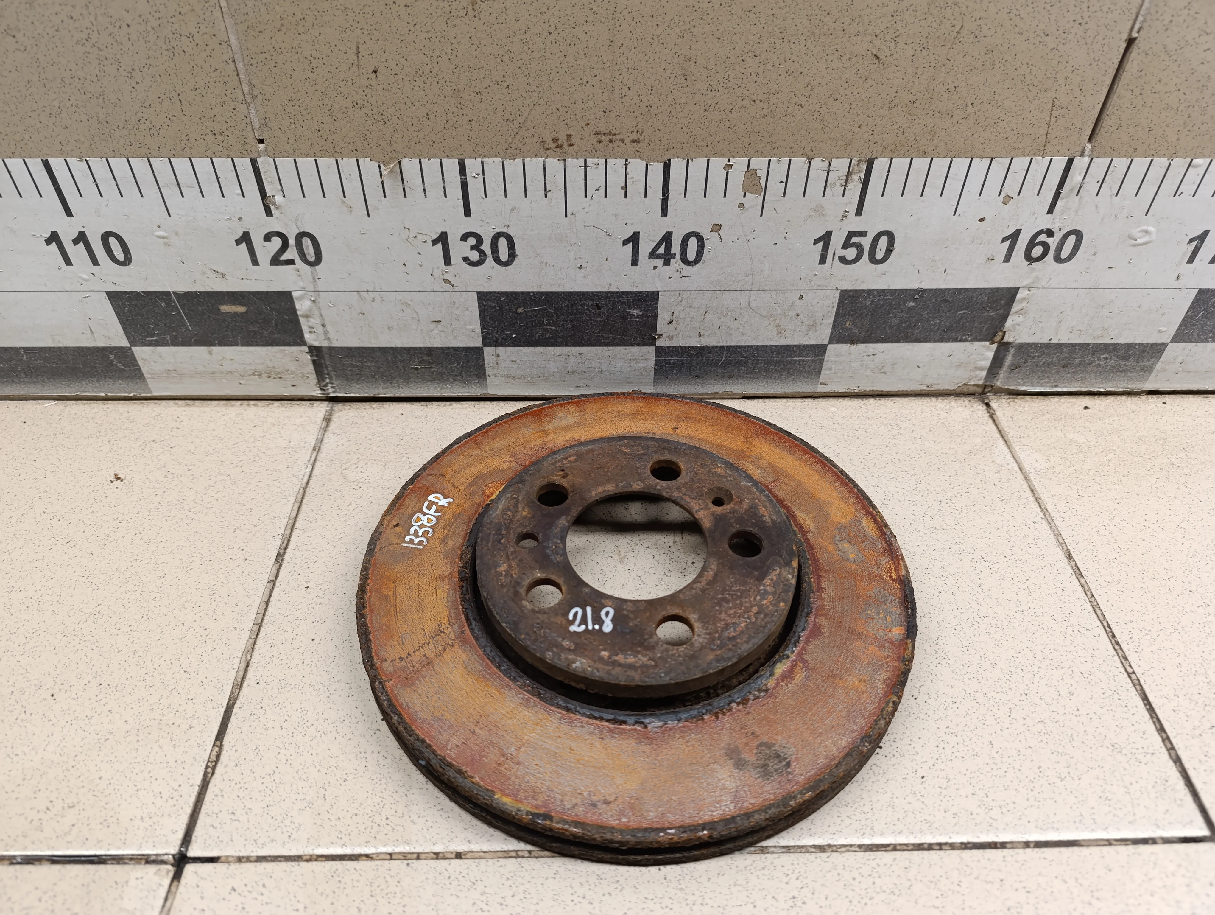 Диск тормозной передний вентилируемый A3 (8L1) 1996-2003