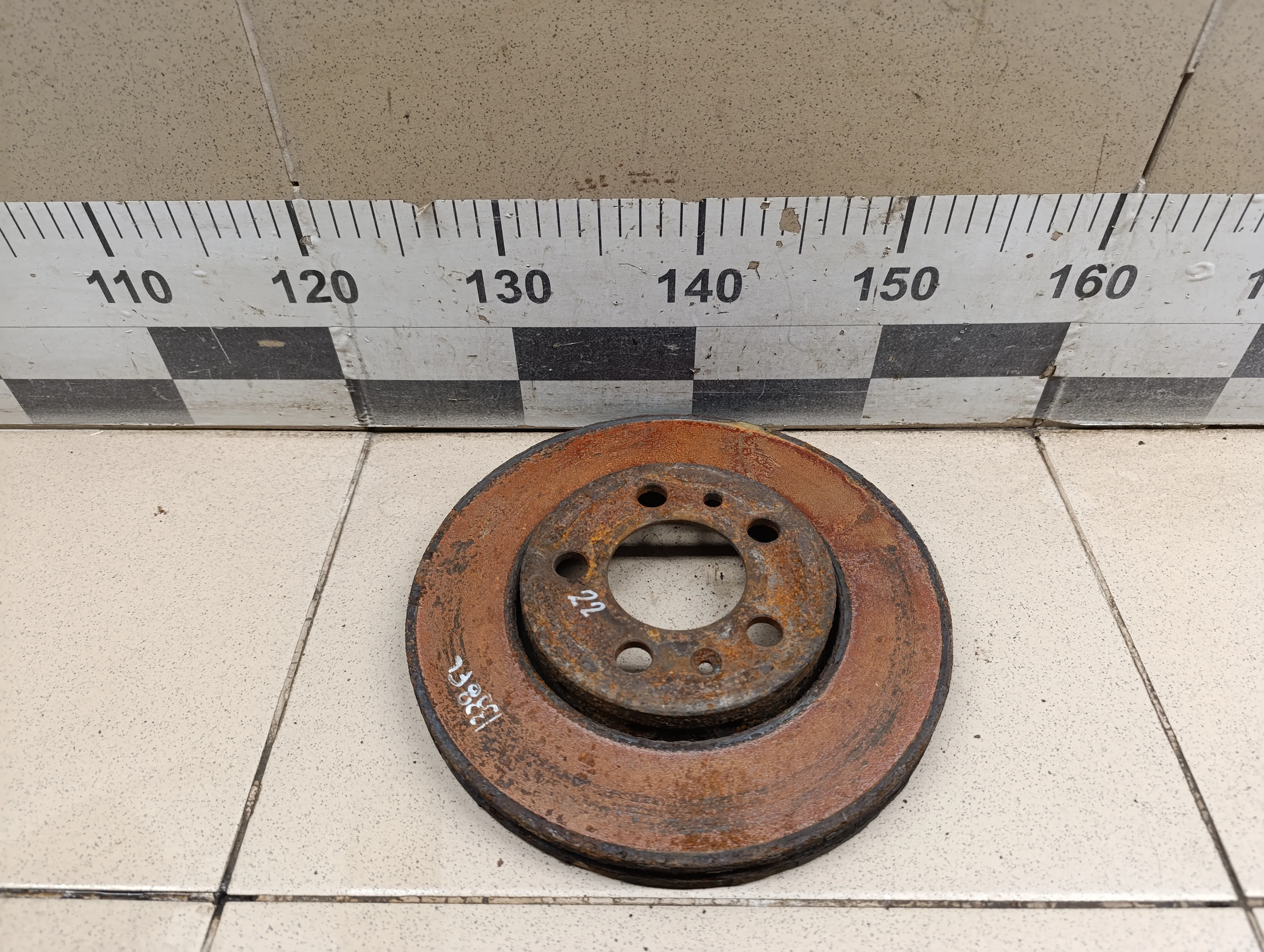 Диск тормозной передний вентилируемый A3 (8L1) 1996-2003