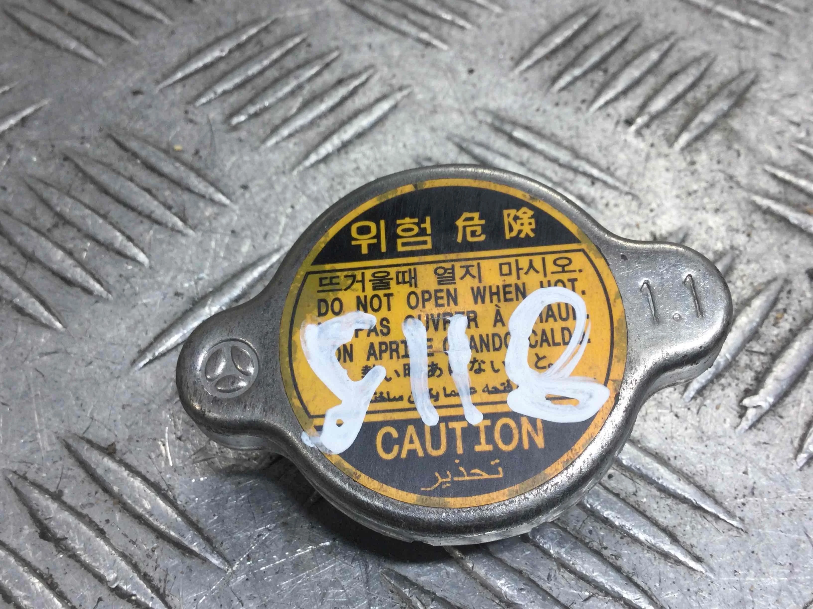 Крышка расширительного бачка Hyundai Trajet 1 поколение (2000-2004) дизель 2.0 TDI Механика Микроавтобус