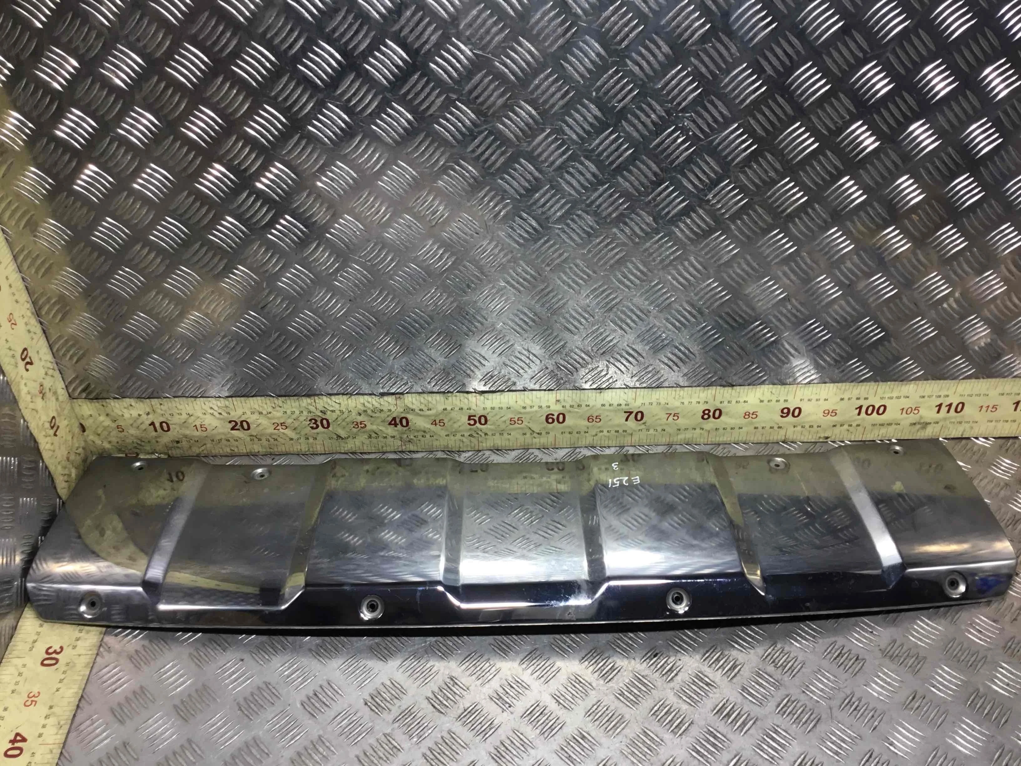 Молдинг бампера заднего Mercedes GL X164 (2006-2009) дизель 4.2 CDI Автомат Внедорожник