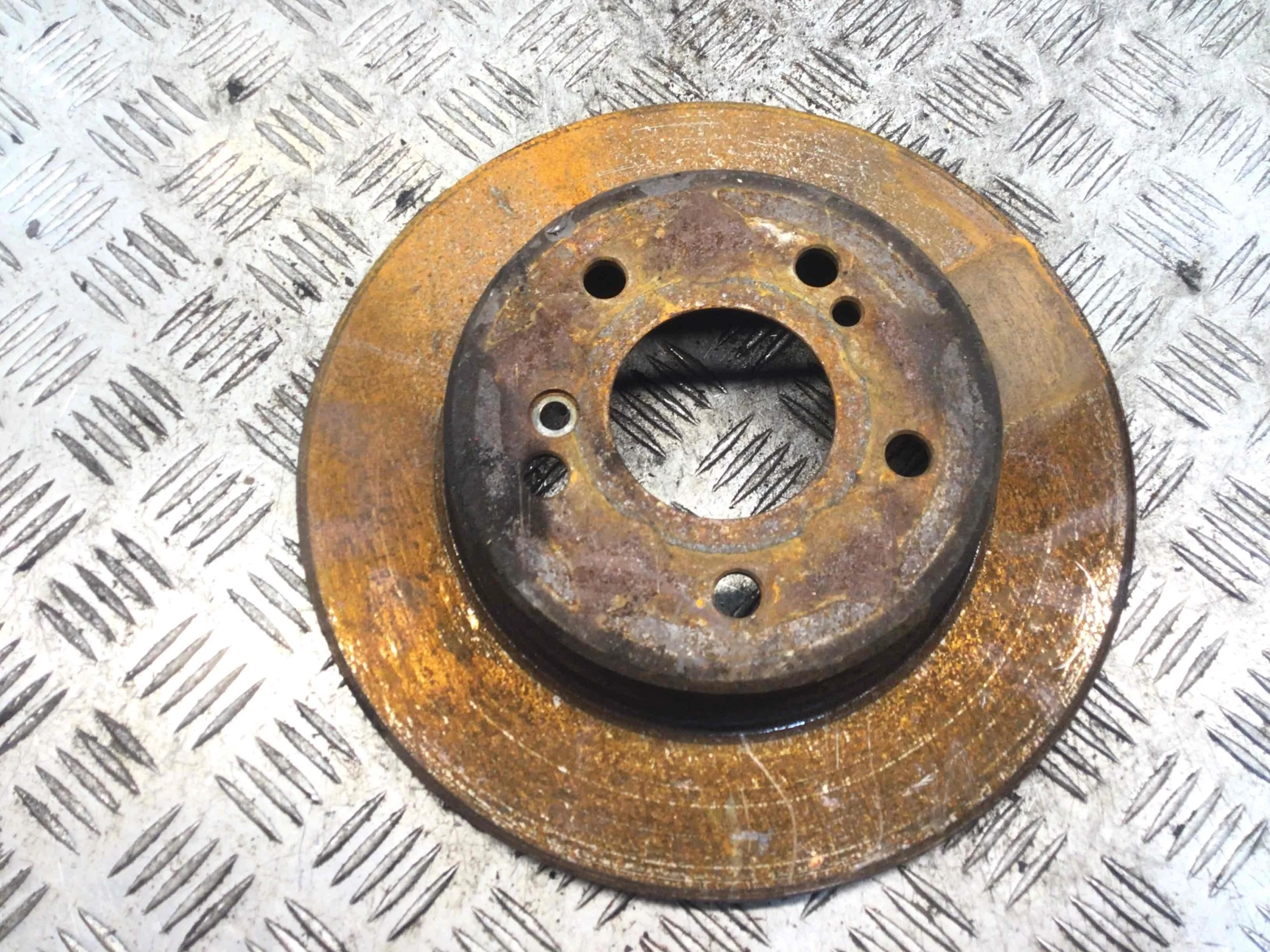 Диск тормозной задний Mercedes CLC CL203 [рестайлинг] (2008-2011) бензин 1.8 i Автомат Купе