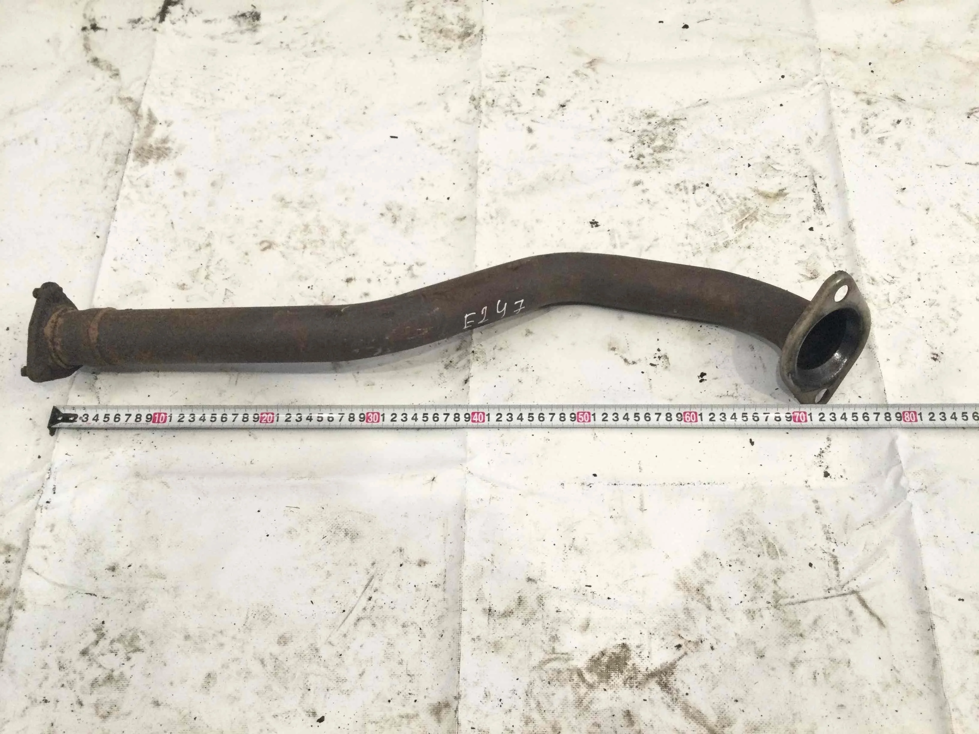 Труба приемная глушителя Honda CR-V 3 поколение [рестайлинг] (2009-2012) бензин 2.0 i Автомат Кроссовер