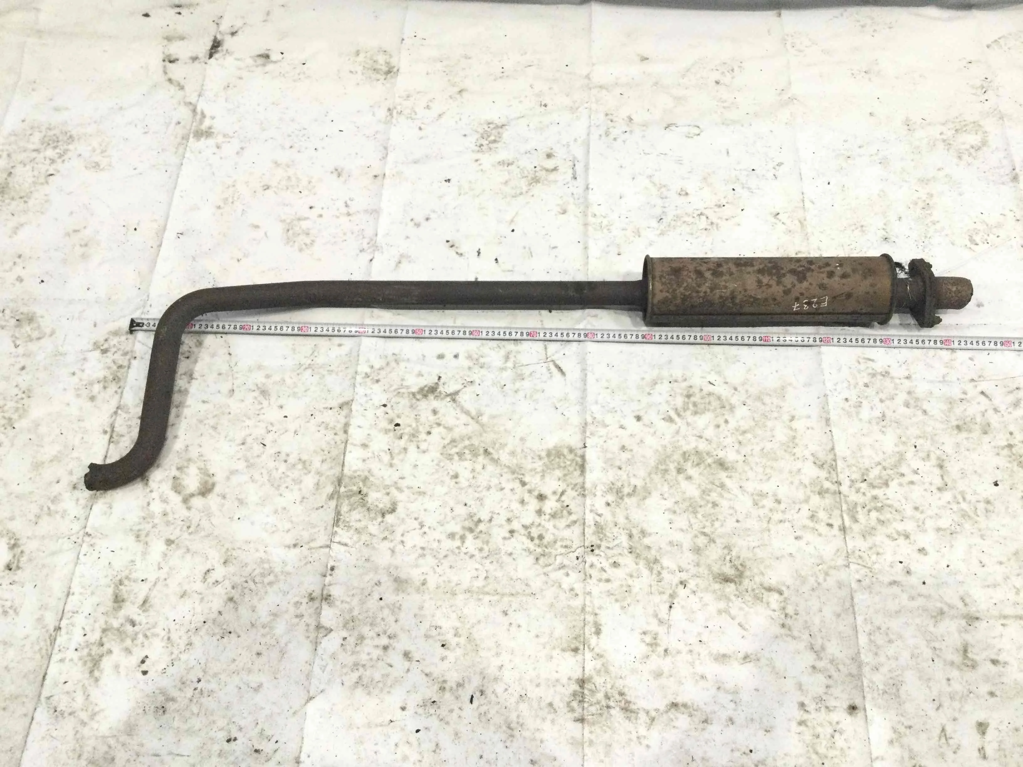 Банка глушителя средняя Ford Focus 2 поколение [рестайлинг] (2008-2011) бензин 1.6 i Механика 5-дв, х/б