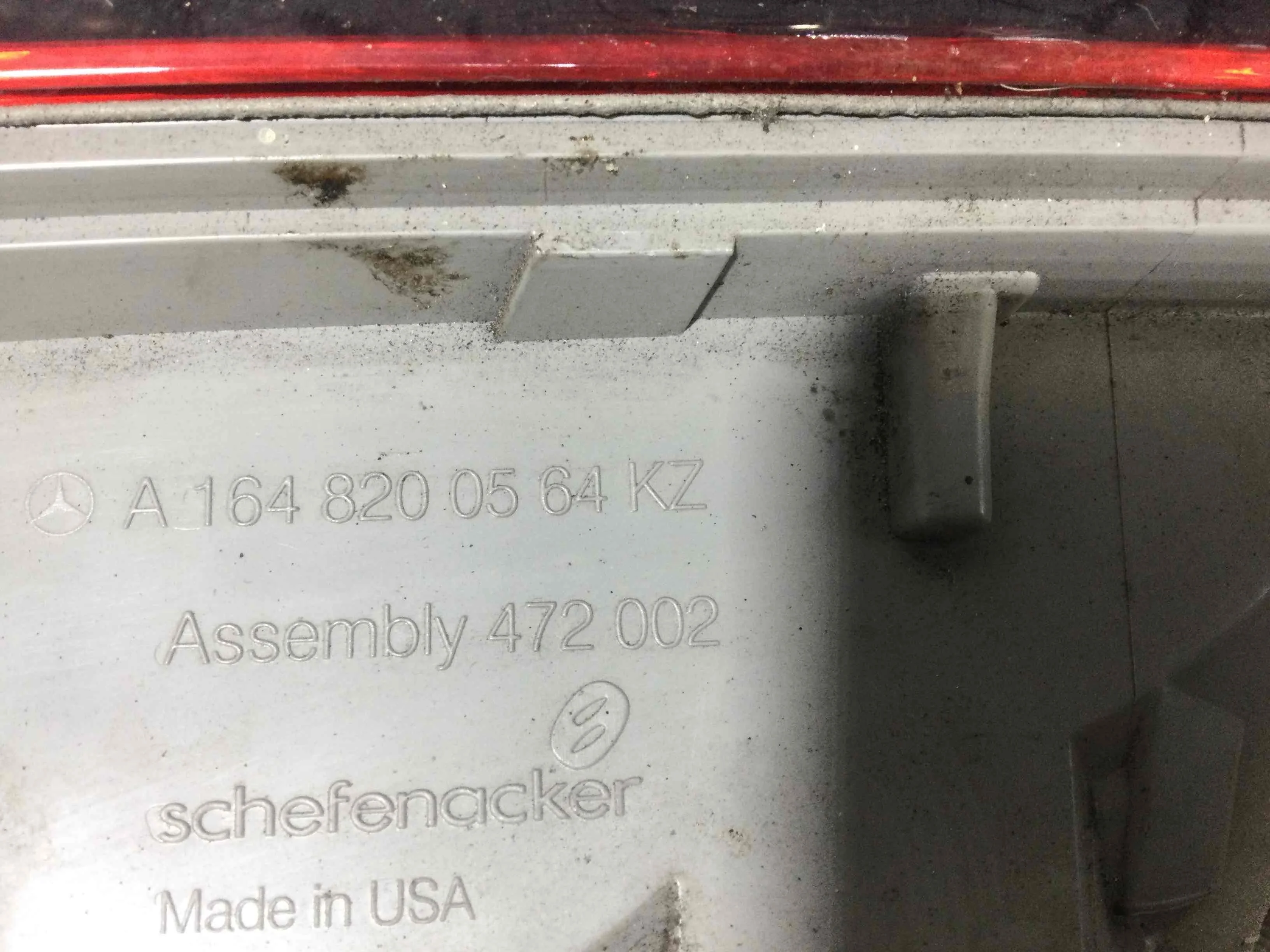 Фонарь задний правый Mercedes GL X164 (2006-2009) дизель 4.2 CDI Автомат Внедорожник