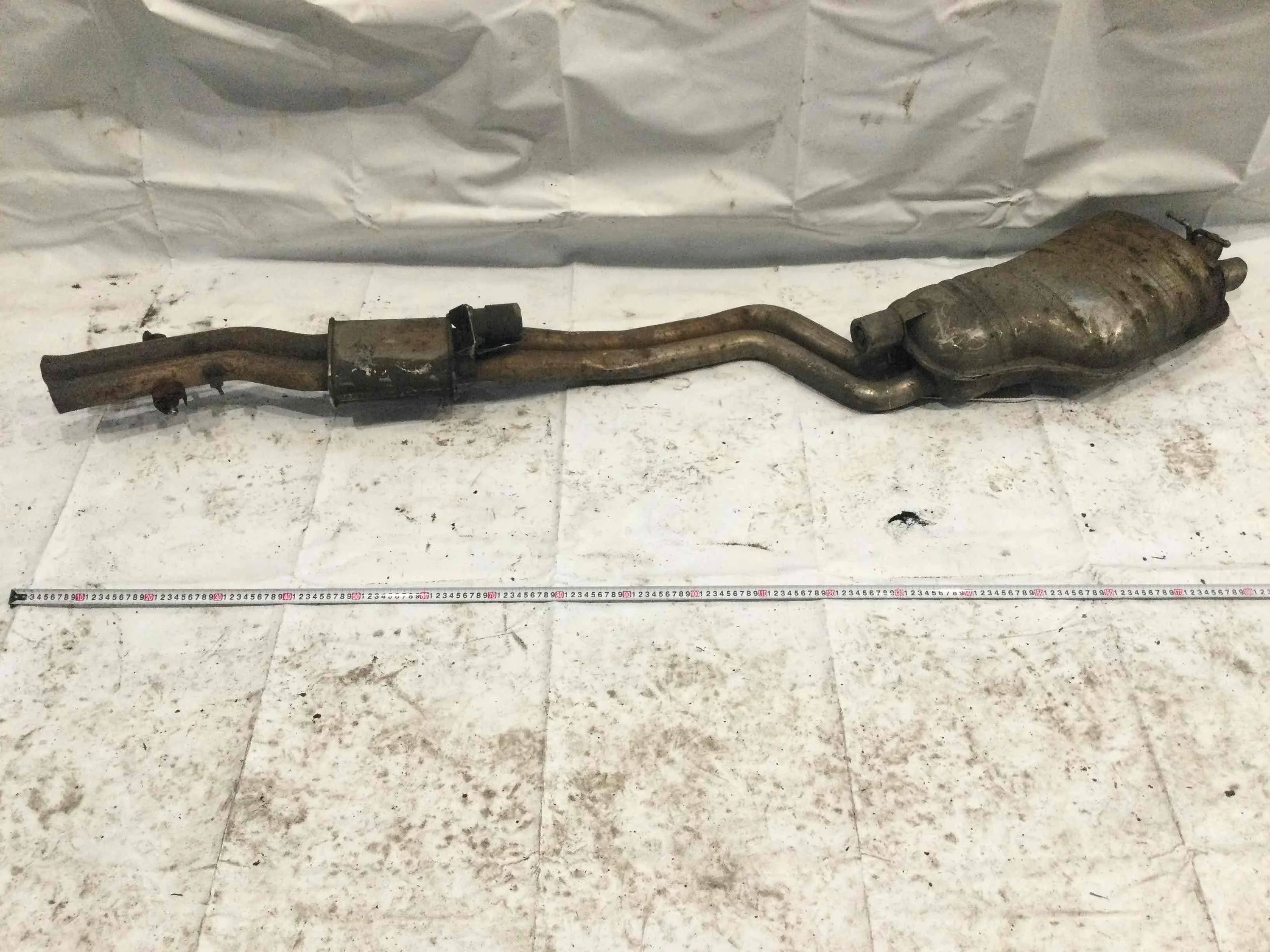 Глушитель BMW X3 E83 (2003-2006) бензин 2.5 i Автомат Кроссовер