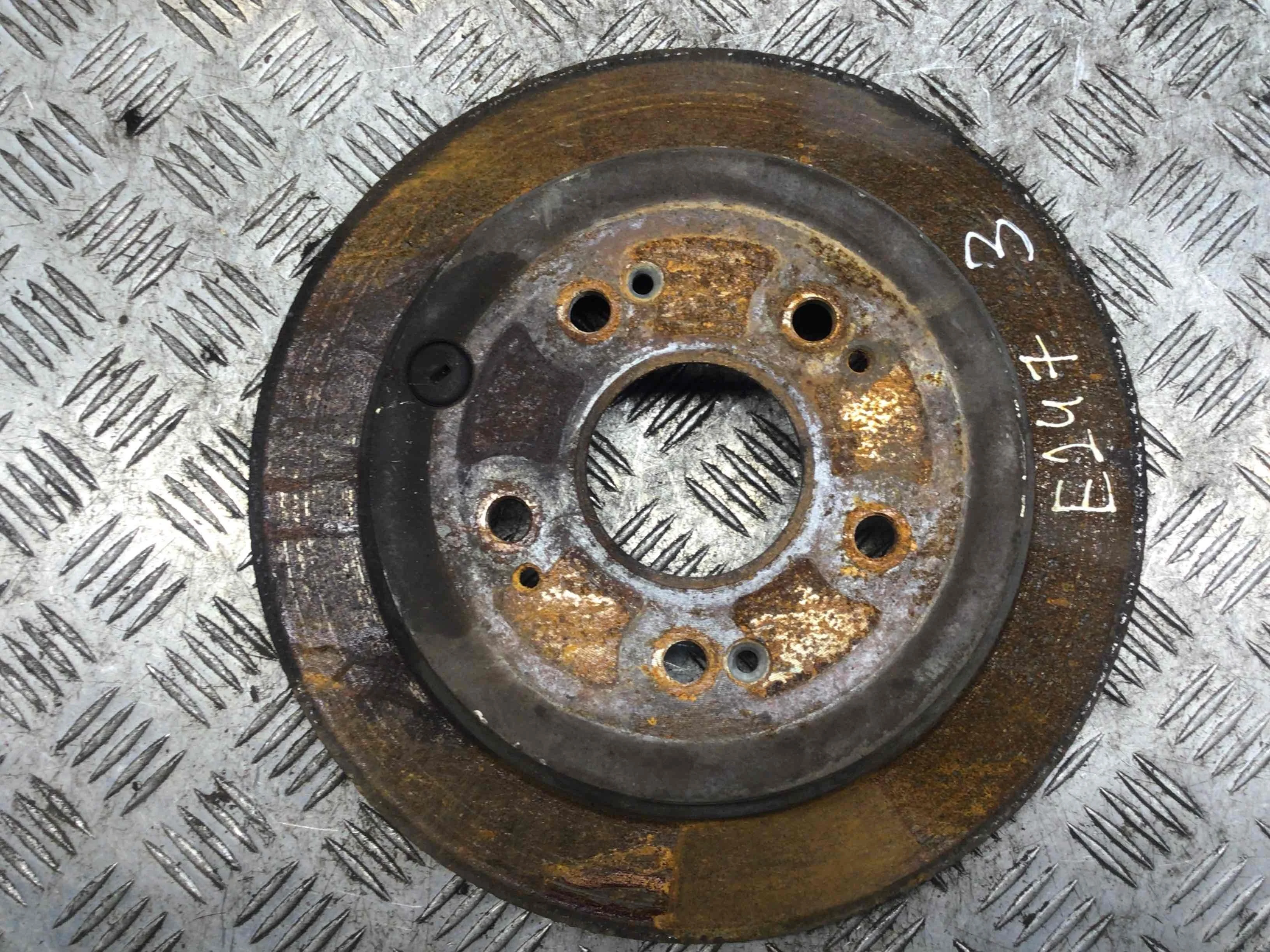 Диск тормозной задний Honda CR-V 3 поколение [рестайлинг] (2009-2012) бензин 2.0 i Автомат Кроссовер