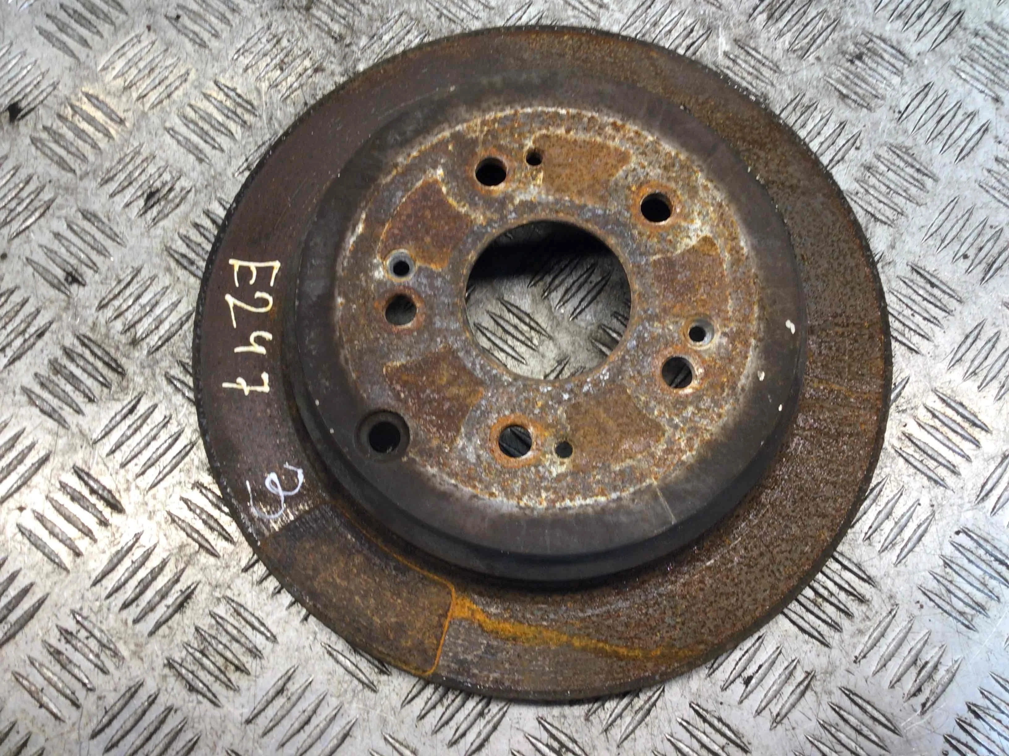 Диск тормозной задний Honda CR-V 3 поколение [рестайлинг] (2009-2012) бензин 2.0 i Автомат Кроссовер