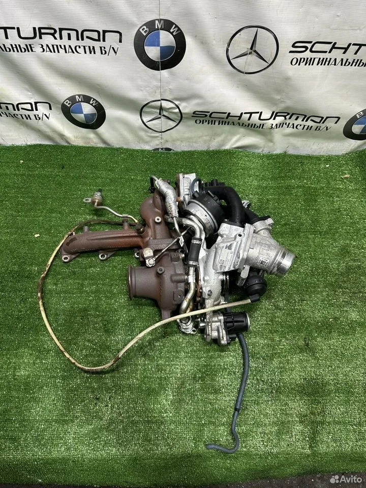 Турбонагнетатель турбина мягкий гибрид bmw b47 g30