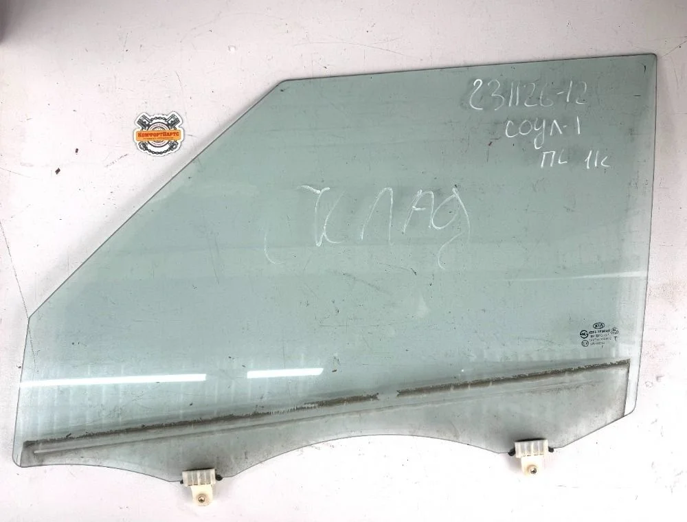 Стекло двери передней левой Kia Soul I рестайлинг (2011—2014)